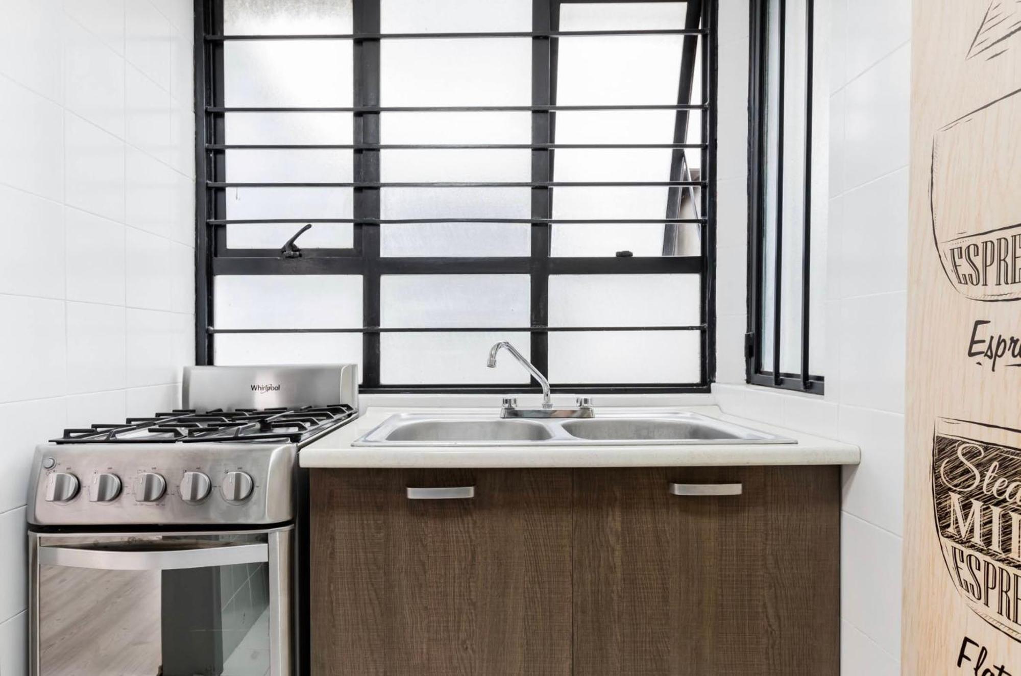 Cozy Roma Norte Flat - Parking- Wifi - Sleeps 6 Mexico City Exterior photo
