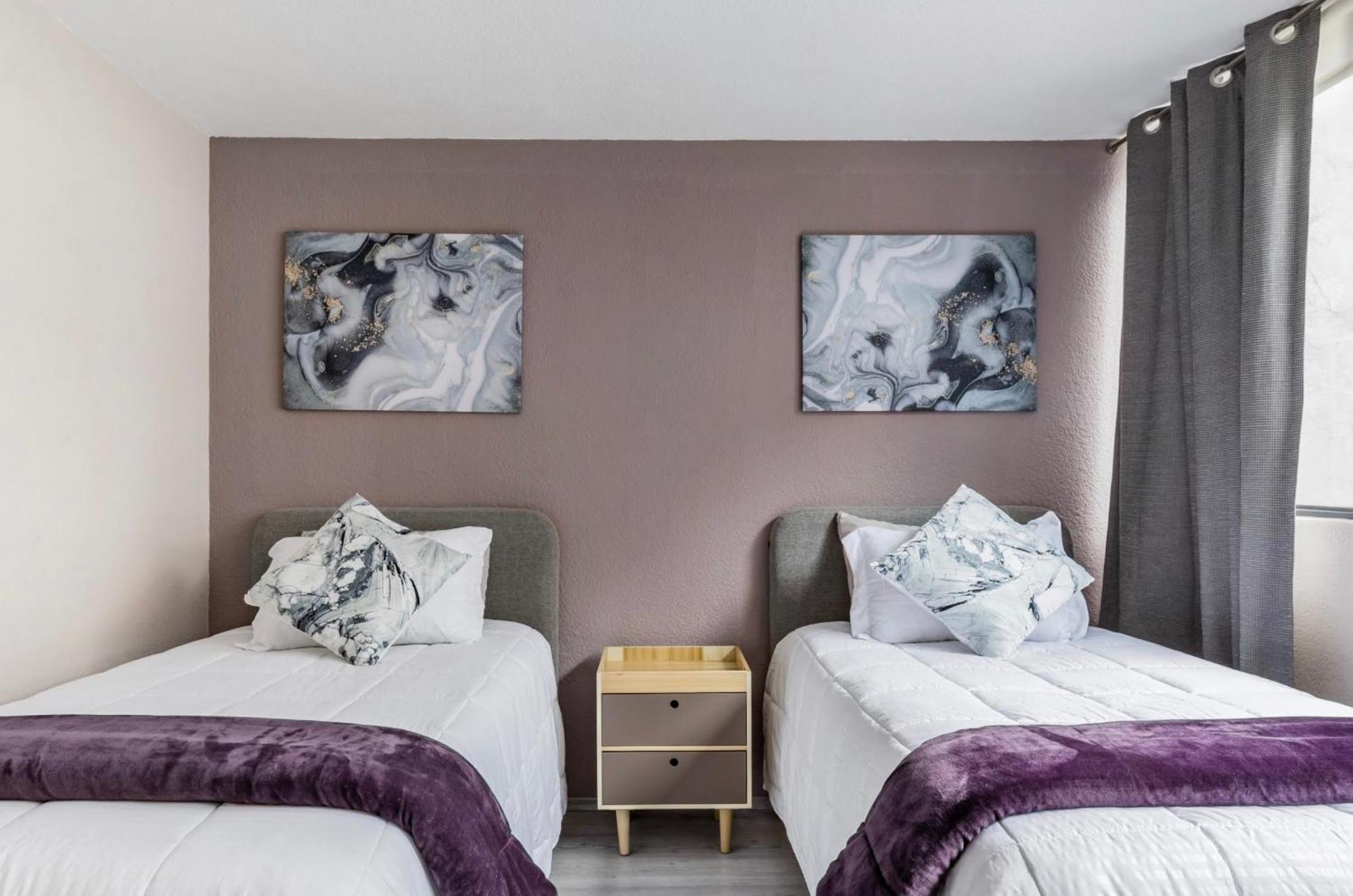 Cozy Roma Norte Flat - Parking- Wifi - Sleeps 6 Mexico City Exterior photo